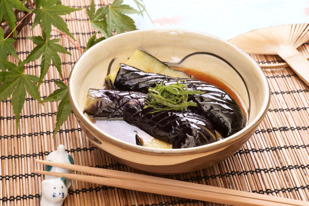 ナスの揚げ浸し