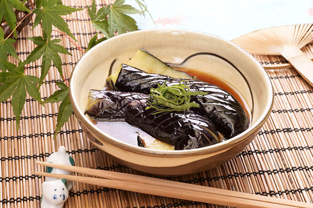 ナスの揚げ浸し