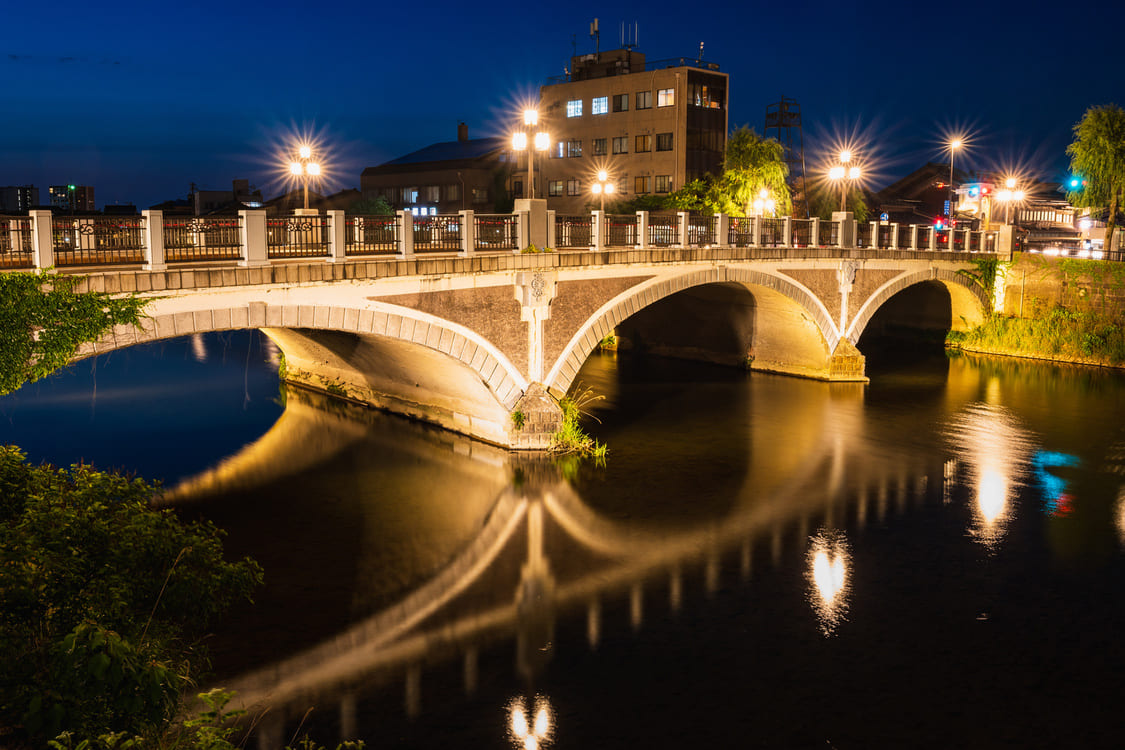 犀川大橋（さいがわおおはし）・浅野川大橋（あさのがわおおはし）