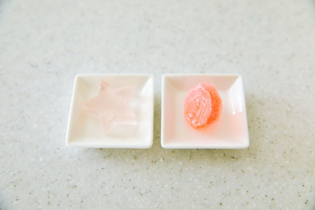 砂糖の結晶化を利用した和菓子