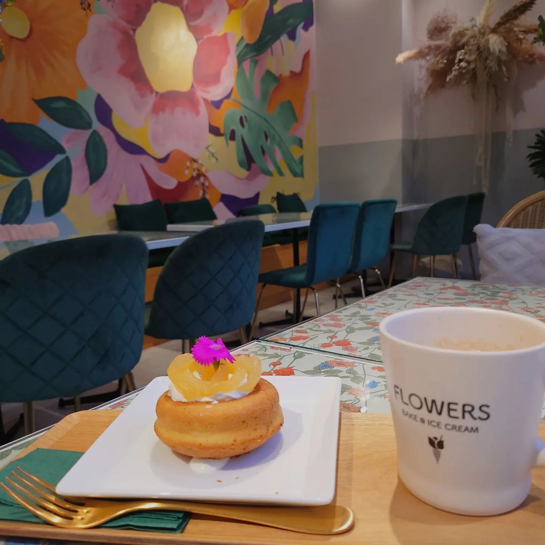 FLOWERS Bake & Icecream フードとドリンク　画像