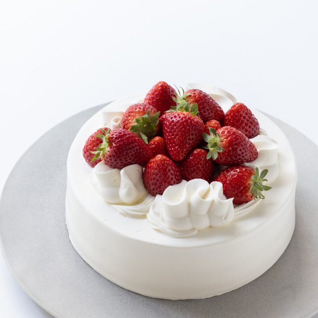 crèam fraise génoiseのショートケーキ