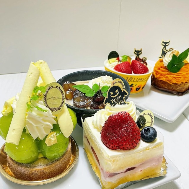 lesanneesfollesのケーキたち