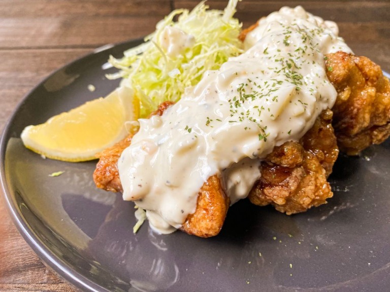 中津からあげ渓のタルタル唐揚げ