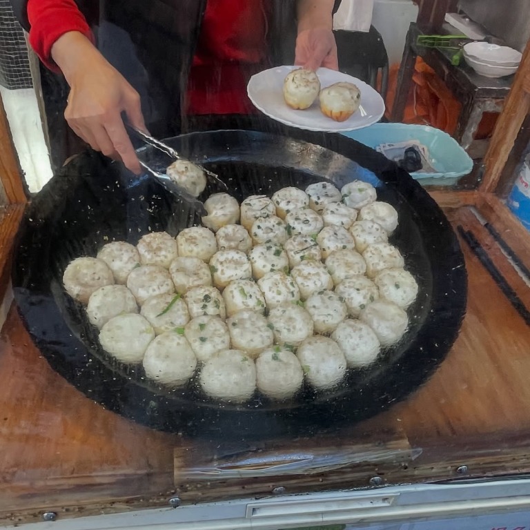龍輝の焼き小籠包