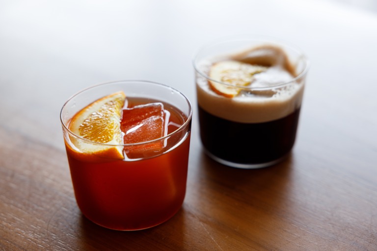 レモンコーヒー　モクテル