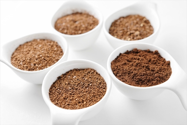 コーヒー　豆の挽き方　種類