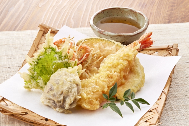 天ぷら　イメージ　料理