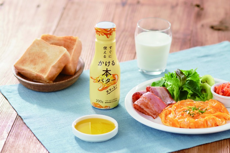 「すぐに使える かける本バター」商品画像　料理サンプル