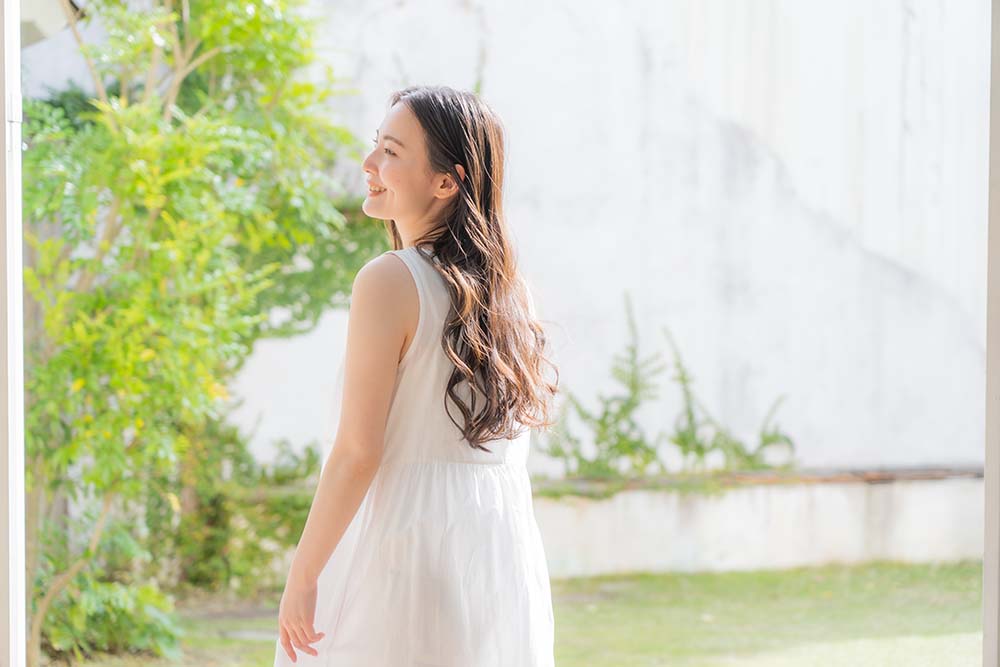 元気な女性