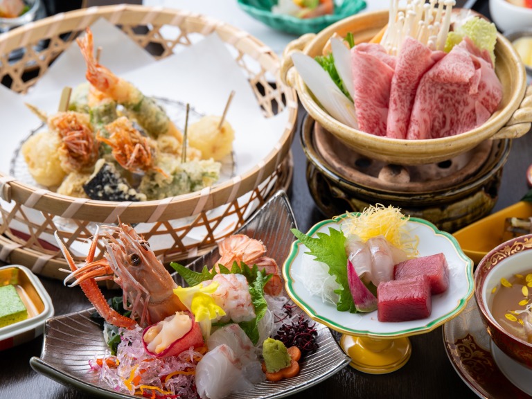 風の谷の庵 夕食