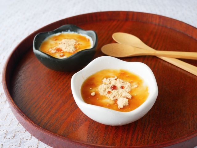 きな粉とババロアのスイーツ イメージ