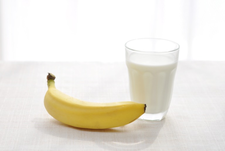 バナナと牛乳