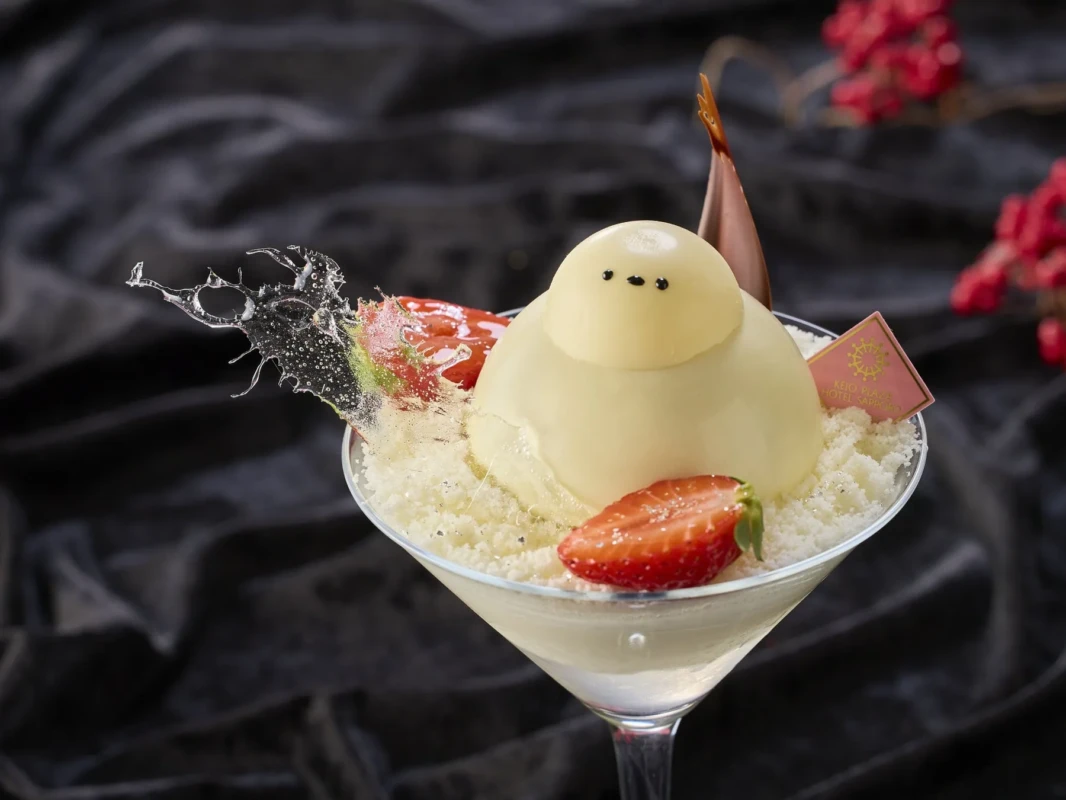 シマエナガシメパフェのイメージ