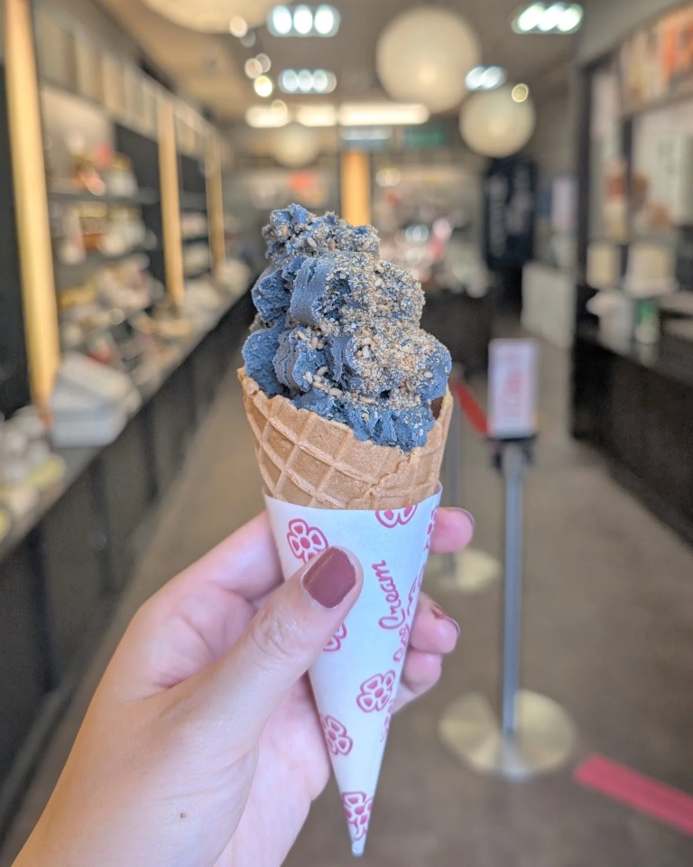 ごま福堂のアイス