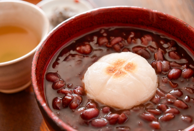 お餅入りぜんざい