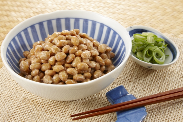 納豆　ねぎ