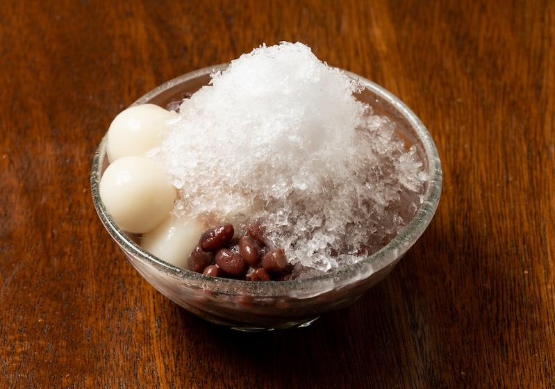 沖縄のぜんざい・おしるこ　かき氷