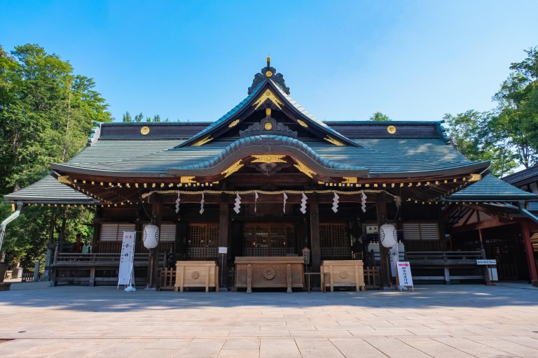 府中市 大國魂神社 拝殿