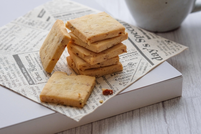四角形のビスケット　手作りイメージ