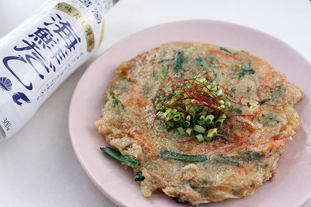 香味だし醤油 醤湯(ジャンタン) 海鮮だし を使ったレシピ チヂミ