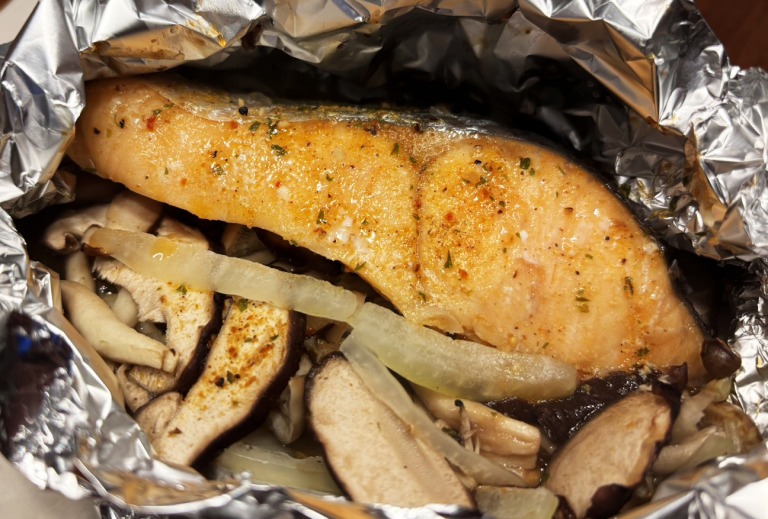 馨（かおる）Master Blended Spiceを使ったホイル焼き