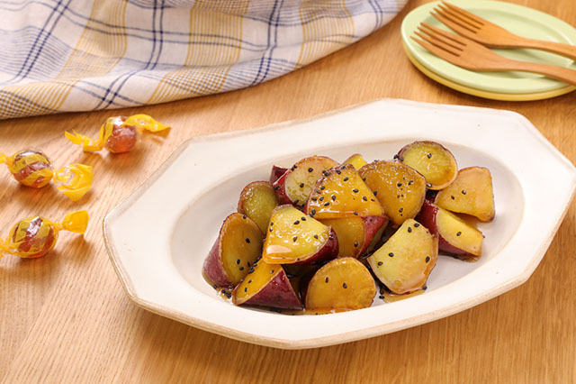 カンロ飴_炊飯器で作る大学芋