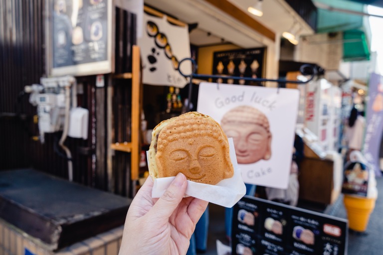 鎌倉 食べ歩き名物 大仏焼き