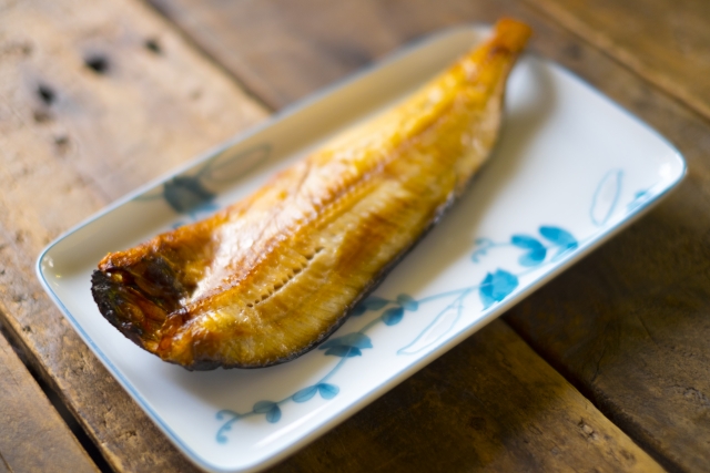 焼いたほっけ　焼き魚