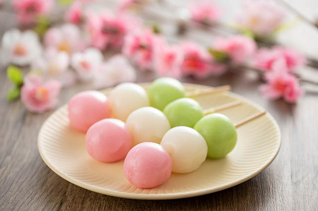 三色団子　団子
