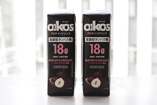 オイコス プロテインドリンク「ヘーゼルナッツ＆チョコ風味」