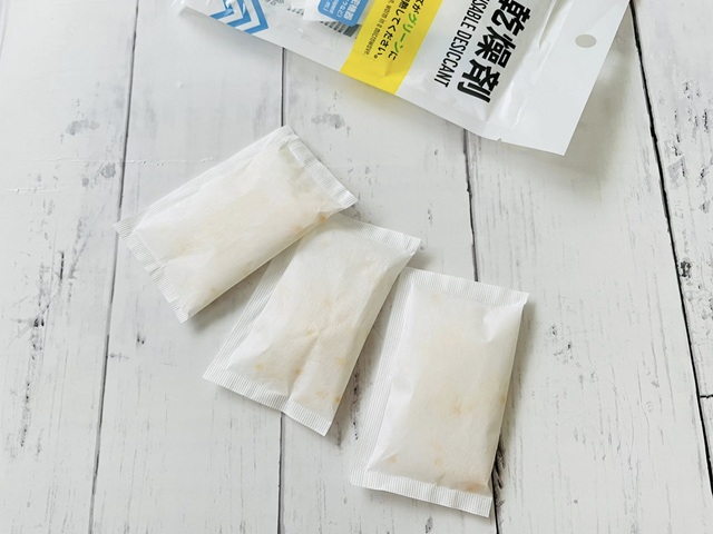 ダイソーの乾燥剤