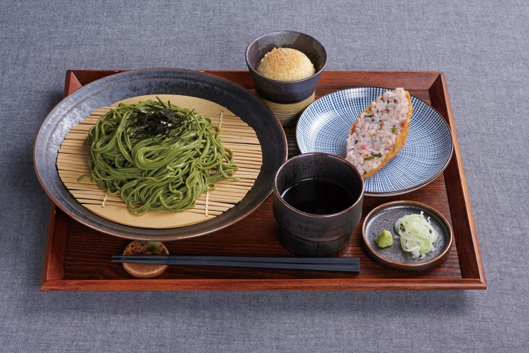 茶寮翠泉 ​​ざるそばセット