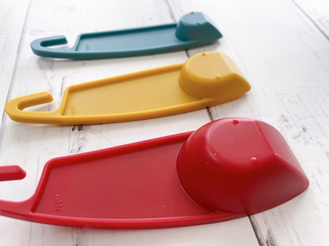 ダイソー　軽量スプーン　マグネット付　メジャースプーン　底が平ら