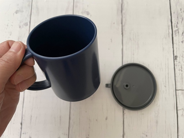 ダイソー レンジマグ マグとフタ