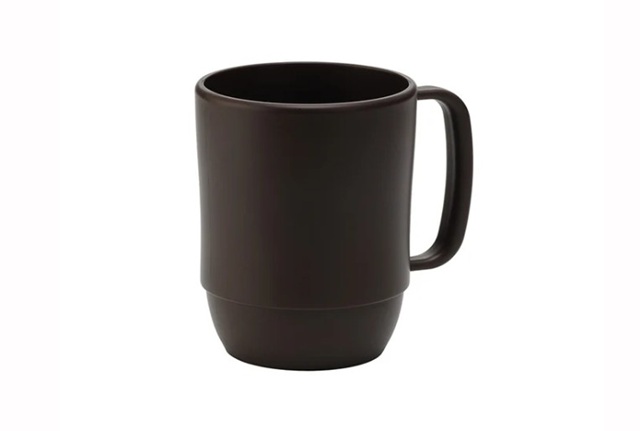 ダイソー レンジマグカップブラウン