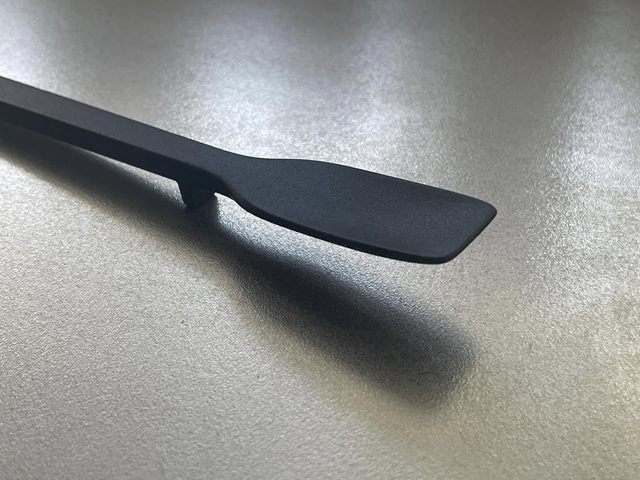 ダイソー　シリコンジャムスプーン　置きやすい