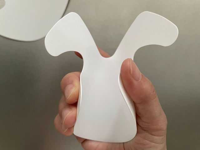 ダイソー　ティーパックホルダー　丸めたところ