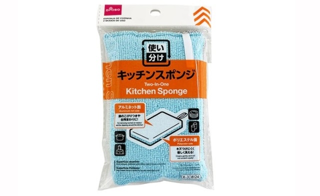 ダイソー　使い分けキッチンスポンジ