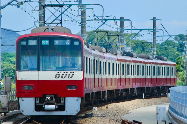 みさきまぐろきっぷ　電車イメージ
