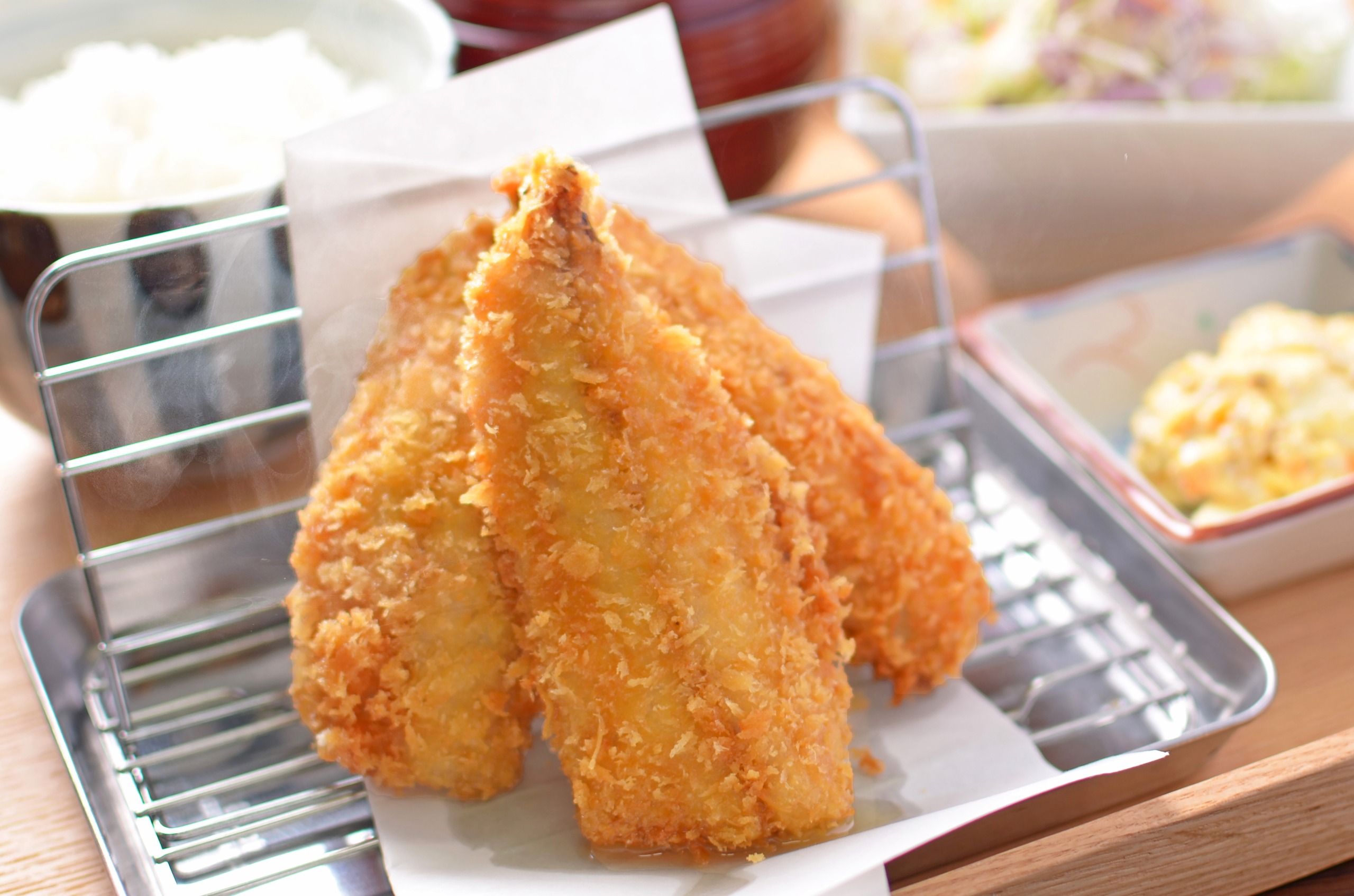 小田原アジフライセンター 磯のや アジフライ