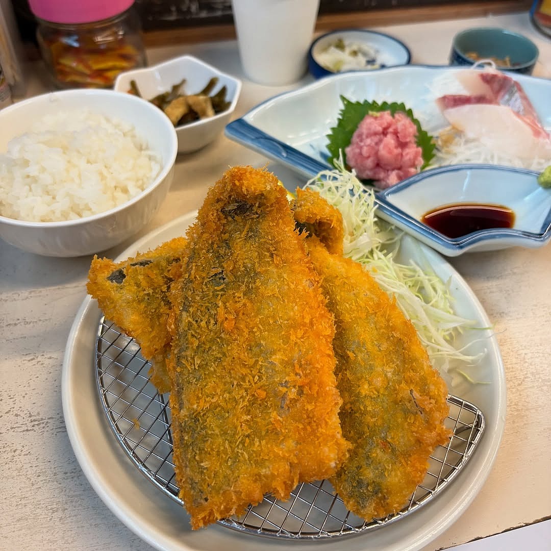 はまべ アジフライ