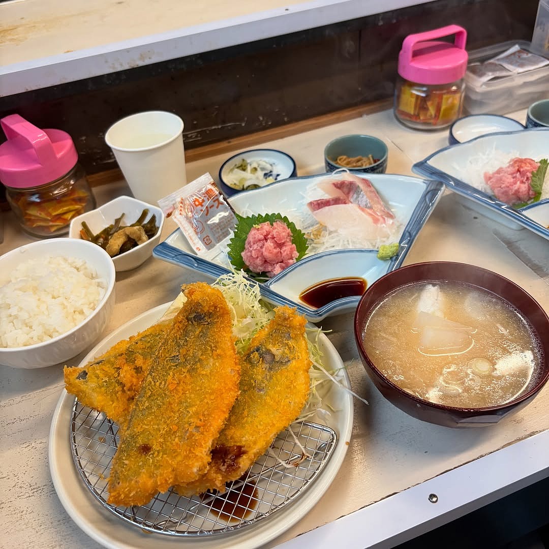 はまべ アジフライ