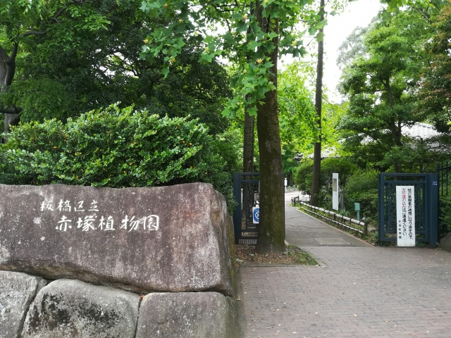 赤塚植物園 入り口