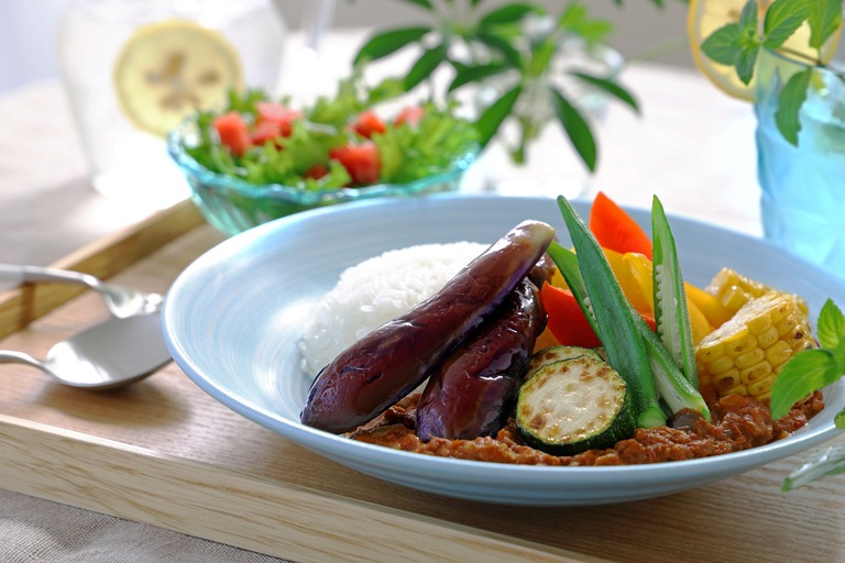 夏野菜カレー　清涼感