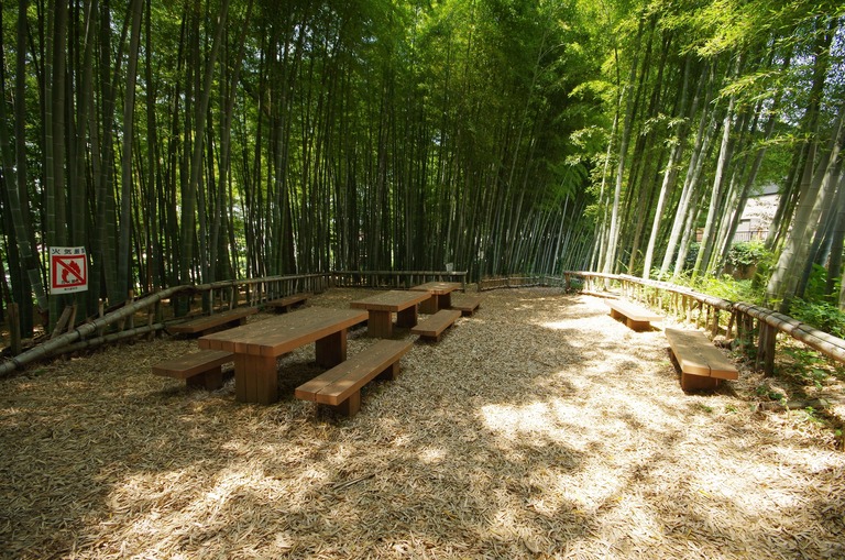 竹林公園(東久留米)の席