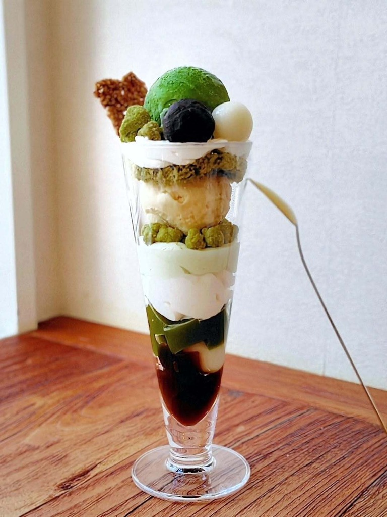抹茶のパフェ日和のパフェ