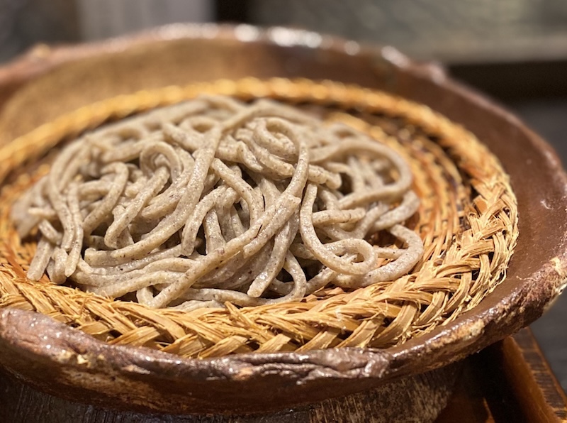 十割そば　粗挽き蕎麦