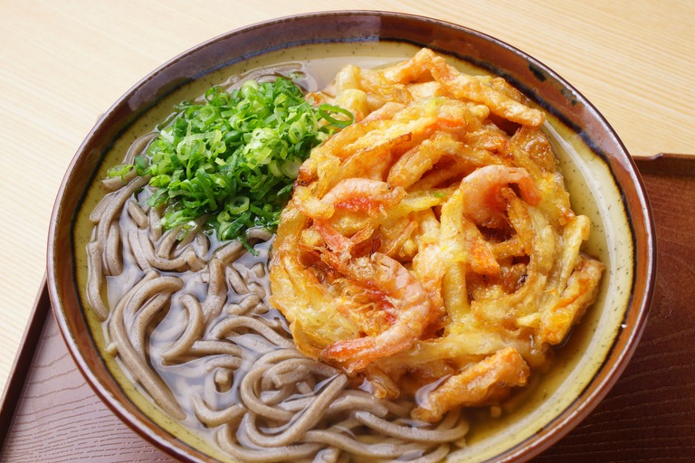 かき揚げ蕎麦　そば