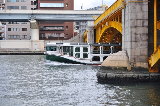 蔵前 隅田川と蔵前橋